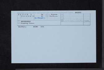 Drumtroddan, NX34SE 2, Ordnance Survey index card, Recto