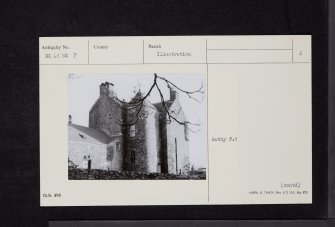 Isle Of Whithorn Castle, NX43NE 7, Ordnance Survey index card, page number 2, Verso