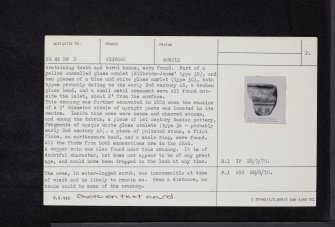 Dowalton Loch, NX44NW 3, Ordnance Survey index card, page number 2, Verso