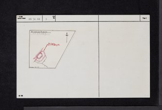 Castle Haven, NX54NE 3, Ordnance Survey index card, page number 2, Recto