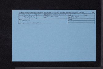 Kirkbride, NX55NE 1, Ordnance Survey index card, Recto