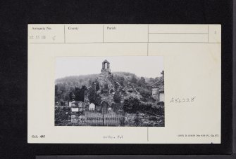 Anwoth, Old Kirk, Churchyard And Gordon Tomb, NX55NE 5, Ordnance Survey index card, page number 2, Recto