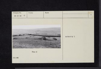 Holm Of Daltallochan, NX59SE 4, Ordnance Survey index card, page number 2, Verso