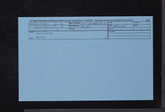 Conchieton, NX65SW 4, Ordnance Survey index card, Recto