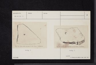 Conchieton, NX65SW 11, Ordnance Survey index card, page number 2, Verso