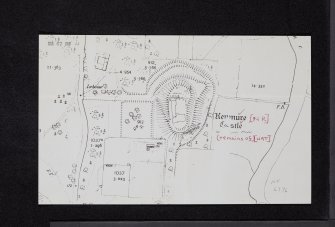 Kenmure Castle, NX67NW 4, Ordnance Survey index card, Recto