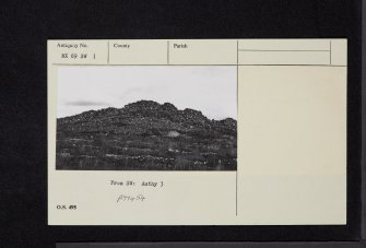 Graigengillan, NX69SW 1, Ordnance Survey index card, Recto