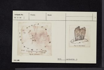 Hole Stone, NX78NW 1, Ordnance Survey index card, page number 3, Recto