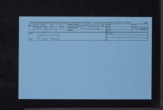 Steilston, NX88SE 5, Ordnance Survey index card, Recto