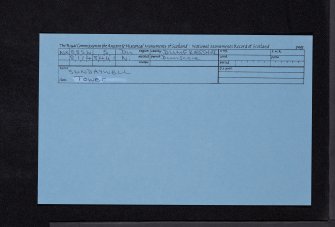 Sundaywell, NX88SW 5, Ordnance Survey index card, Recto