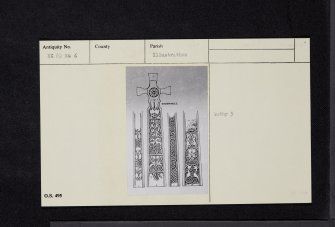 Thornhill, Nith Bridge, Cross, NX89NE 6, Ordnance Survey index card, Recto