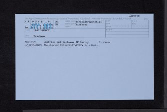 Loaningfoot, NX95NE 18, Ordnance Survey index card, Recto