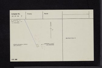 Watchman Hill, NX98NE 7, Ordnance Survey index card, Recto