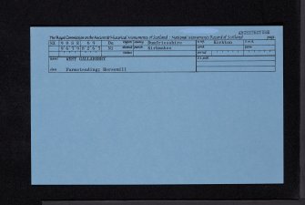 West Gallaberry, NX98SE 69, Ordnance Survey index card, Recto