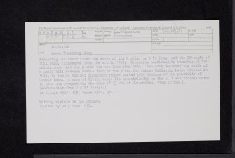 Lochmaben, NY08SE 28, Ordnance Survey index card, Recto