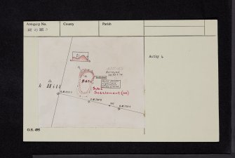 Park Hill, Hillhead, NY09NE 3, Ordnance Survey index card, Recto