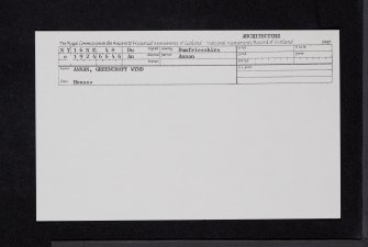 Annan, Greencroft Wynd, General, NY16NE 48, Ordnance Survey index card, Recto