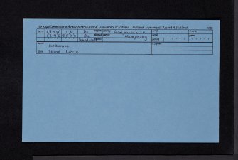 Kirkhill, NY19NW 12, Ordnance Survey index card, Recto