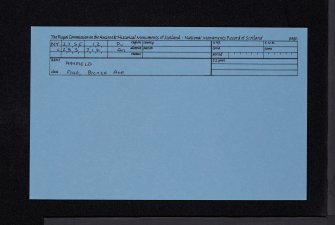 Hayfield, NY27SE 12, Ordnance Survey index card, Recto