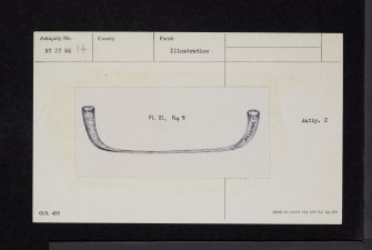 Cove, NY27SE 14, Ordnance Survey index card, Recto