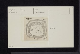 Shiel Burn, NY29SE 13, Ordnance Survey index card, Recto