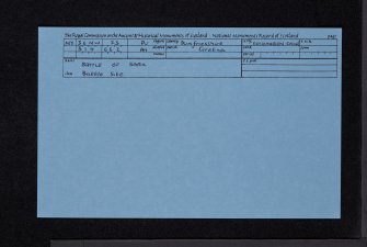 Battle Of Sark, NY36NW 23, Ordnance Survey index card, Recto