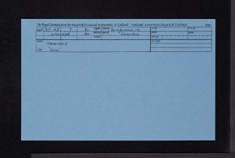 Canonbie, NY37NE 7, Ordnance Survey index card, Recto