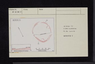 Brieryshaw Hill, NY39SE 10, Ordnance Survey index card, Recto