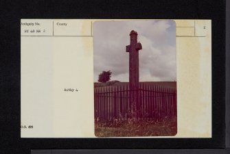 Millholm Cross, NY48NE 2, Ordnance Survey index card, page number 2, Verso