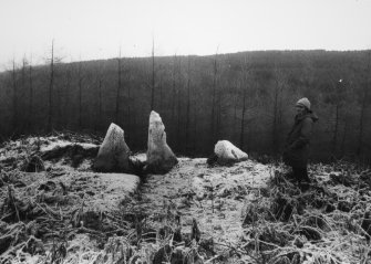 Chambered cairn. 