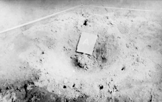 Excavation photograph : pit 'A'.
