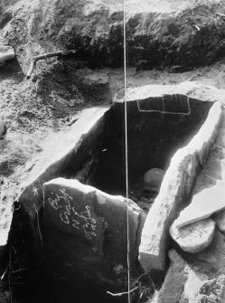 Excavation photograph; cist number 6.