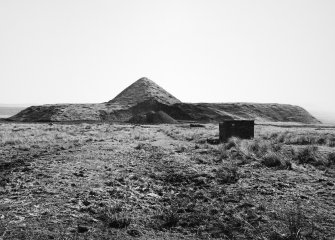 View of Lochend colliery bing from the NW