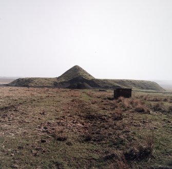 View of Lochend colliery bing from the NW