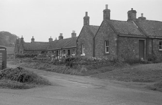General view of farm cottages, Drem, from E.