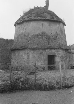 General view of Congalton Gardens dovecot.