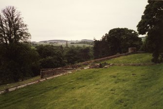 General view of parkland to SW.