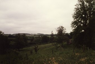 General view of parkland to SW.