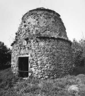 General view of Ayton Castle dovecot.