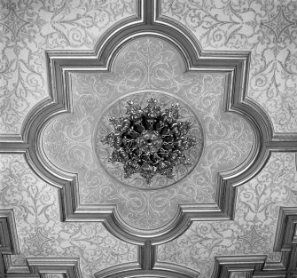 Interior.
Billiard room, ceiling, specimen section