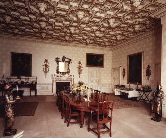 Interior.
Dining room, general view.