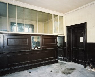 Interior.
View of booking hall.