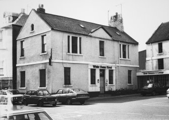 View of bar entrance.