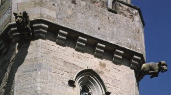 Detail of gargoyles