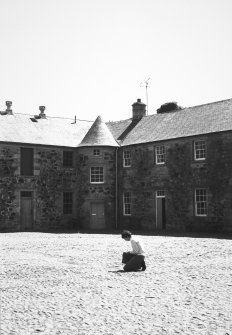 General view of inner courtyard.