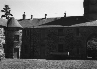 General view of inner courtyard.