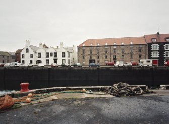 General view from E, across the harbour