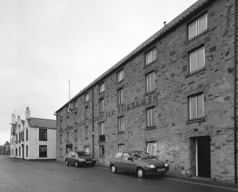 View from NE of main frontage overlooking the harbour