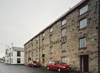 View from NE of main frontage overlooking the harbour