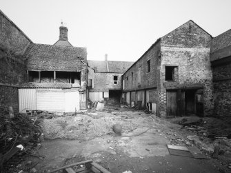 View from S of courtyard.